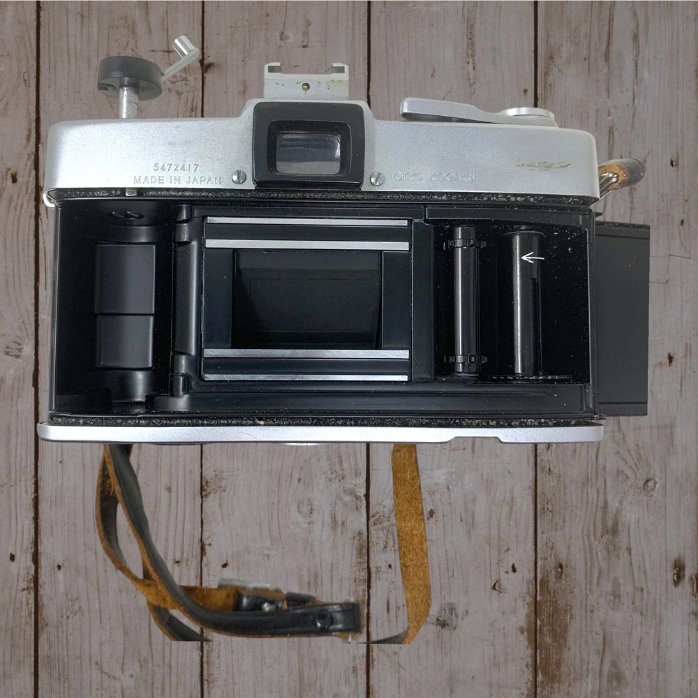 Vintage Topcon Uni 35mm Film Camera UV Topcor 53mm f/2 Lens Case Parts Repair